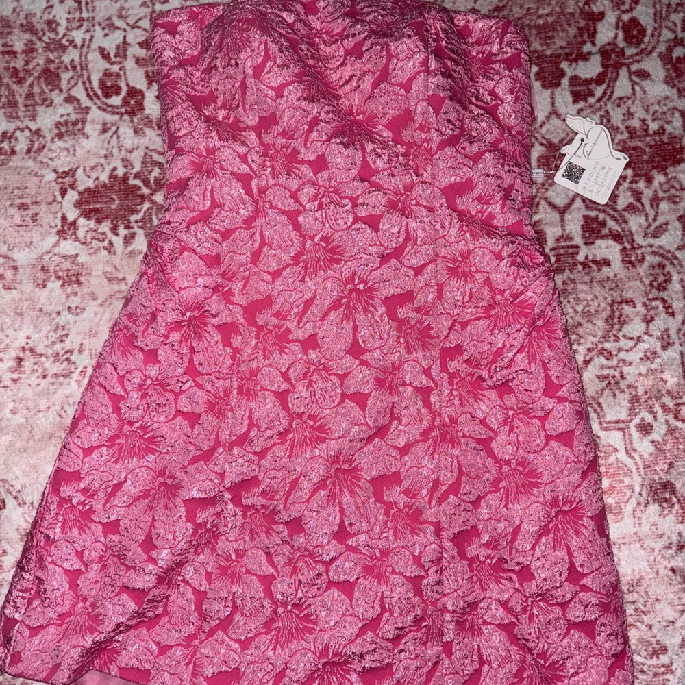 SIZE 10 homecoming dress (NEVER BEEN WORN NEW WITH TAGS) (ORIGINAL 150.00)